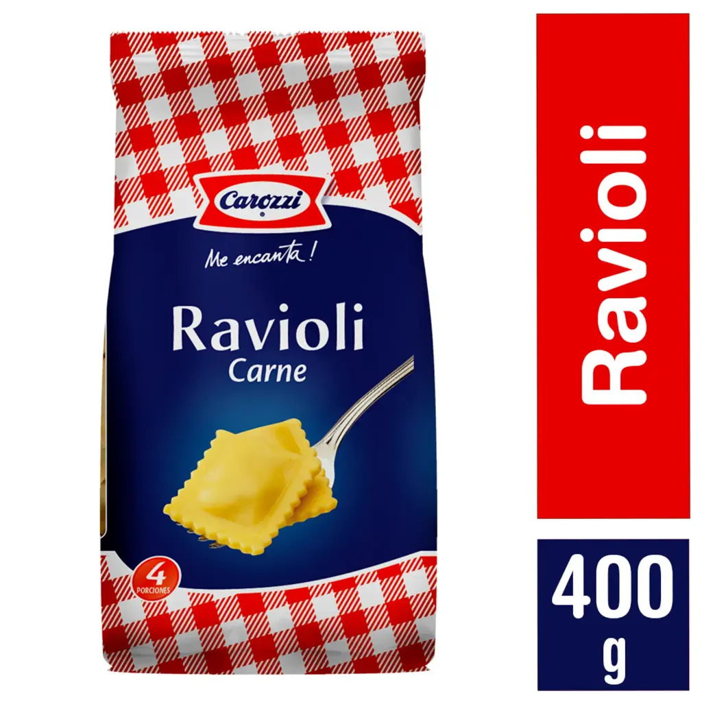 🥩🍝 Carozzi Ravioli de Carne 400 g