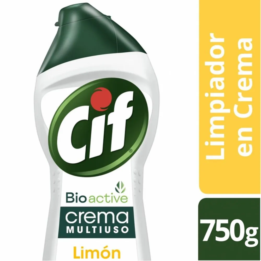 [P20038] 🧼 Cif Limpiador en Crema Bioactive Original 750 g