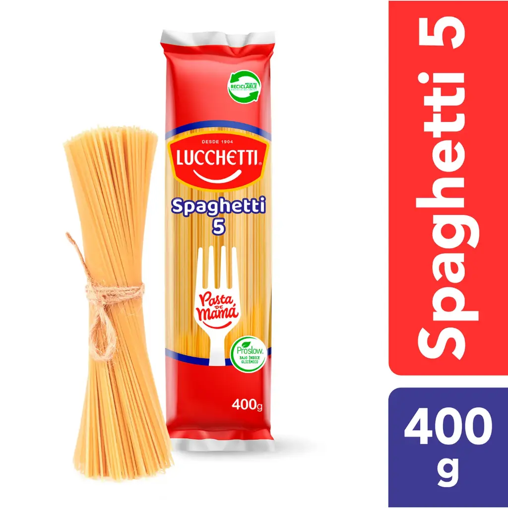 [P20057] 🍝 Lucchetti Spaghetti Nº5 400 g