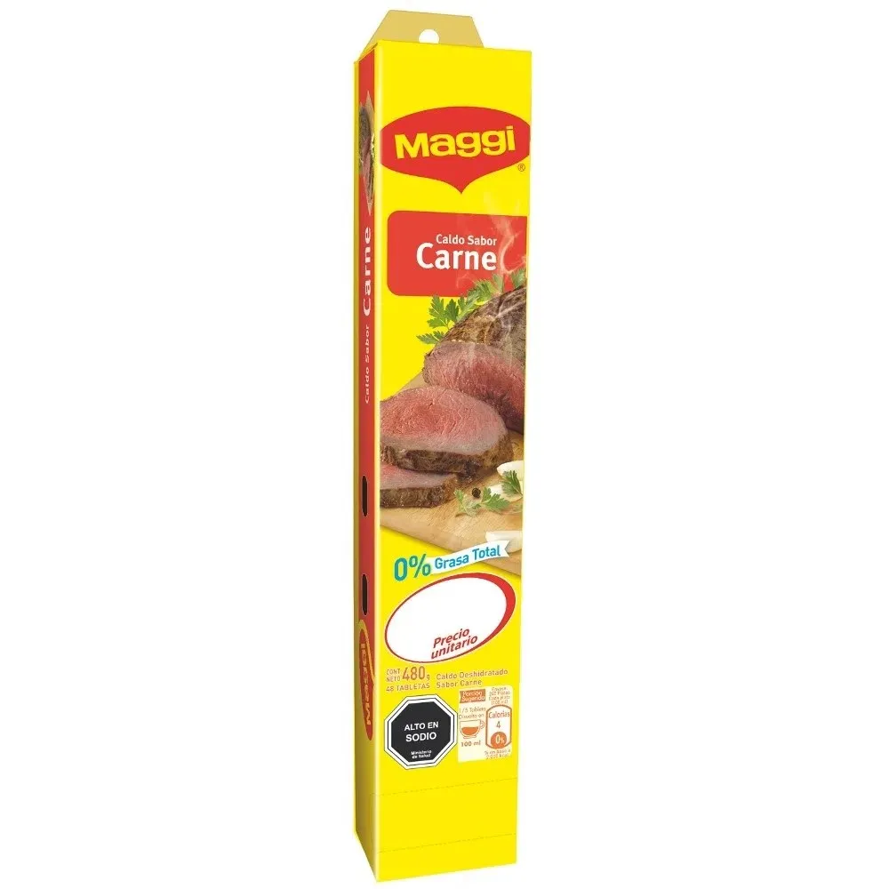 🍲 Maggi Caldo de Carne Cubitos 480 g