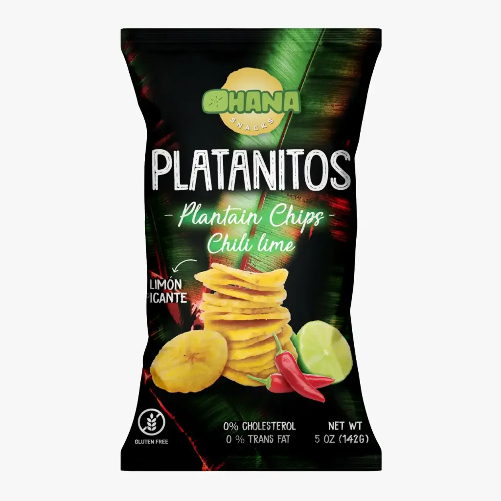 [P20078] 🌶️ Ohana Platanitos Limón Picante 71 g