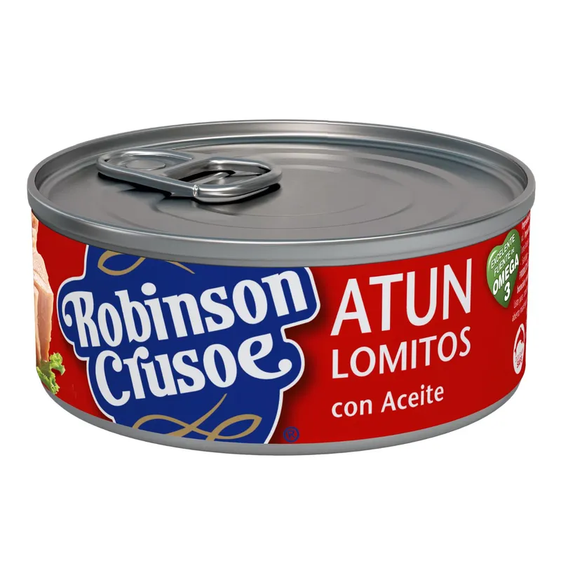 [P200254] Atún Robinson Crusoe Lomo en Aceite 140 gr 