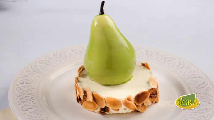 Pera Espejo Postre