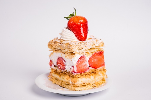 [P596]  MILHOJAS FRANCESA POSTRE