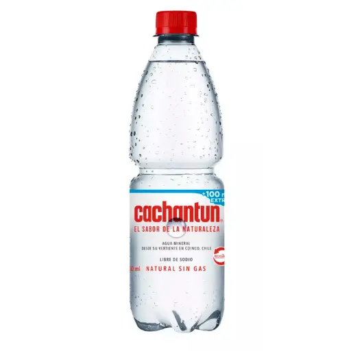 [P9018] Agua Cachantun Sin Gas 600 ml 