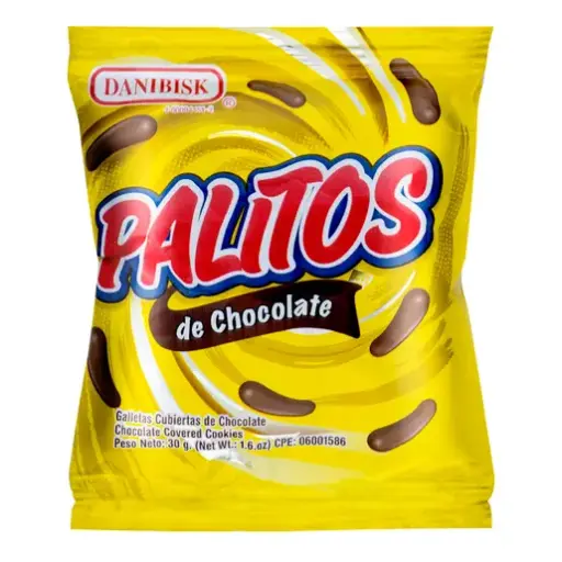 [P436] 🍫 Palitos de Chocolate Danibiks 30 g