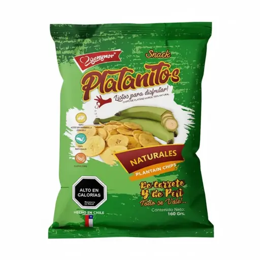 [P551] PLATANITOS GENUMOR 160 GR