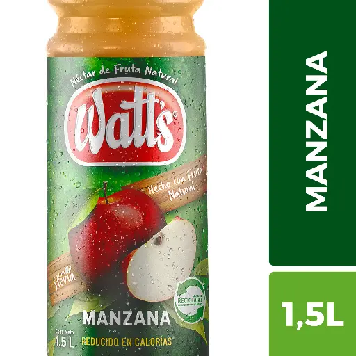 [P8018] Néctar Watt's Manzana 1.5 L 