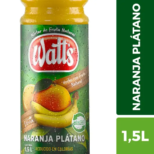 [870072] Néctar Watt's Naranja-Plátano 1.5 L 