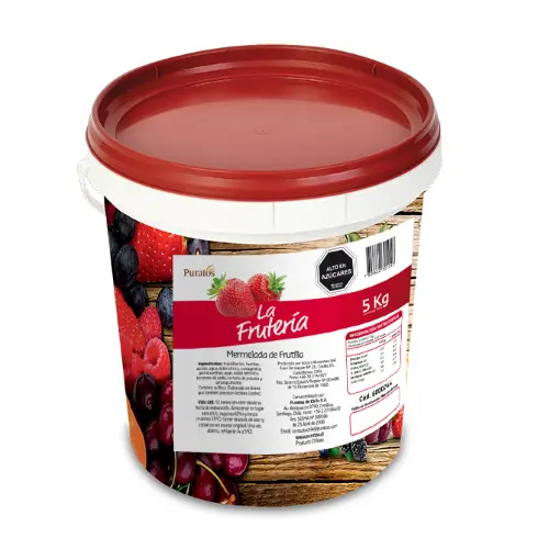 [6000744] Mermelada de Frutilla Puratos – Balde 5 kg