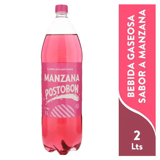 [POSTOBON2L] POSTOBON MANZANA 2 LTRS