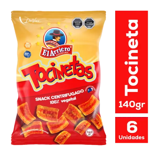 [P9094] Tocinetas 140gr El Arriero