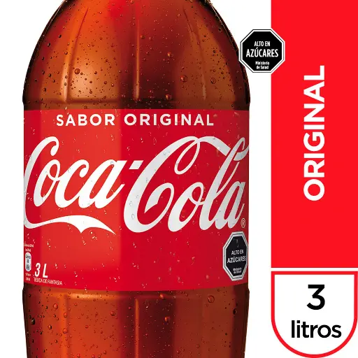Bebida Coca-Cola Original 3 L 