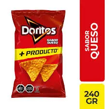 [P10652] DORITOS QUESO 240 GR