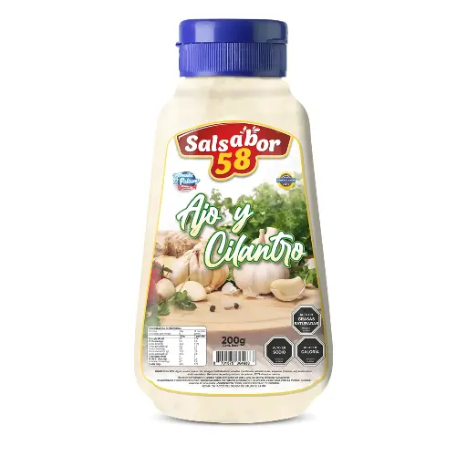 [P0428] SALSA DE AJO 200 GR (EL PAISANO)