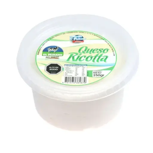 [P0413] RICOTTA 200 GR (EL PAISANO)