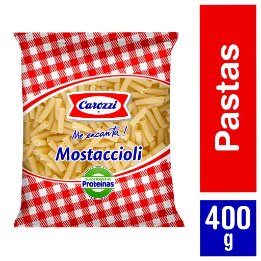 Pasta Mostaccioli N°46 Carozzi 400 g 