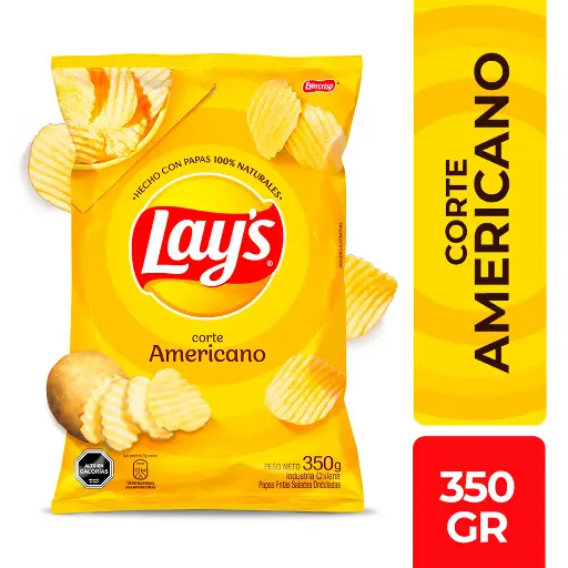 Papas Fritas Lay's Corte Americano 350 g 
