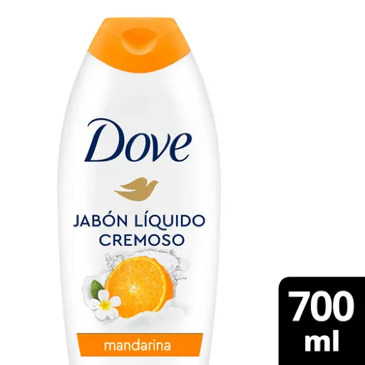 Jabón Líquido Dove Mandarina 700 ml 