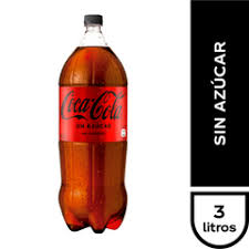 🥤 Coca‑Cola Sin Azúcar – 3 L