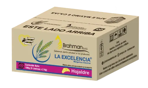 [PAG000HC] 🥐 Plaia Masa de Hojaldre Precortada – 2x10x1 kg 