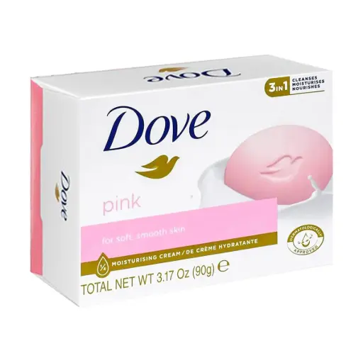 [P20041] 🧴 Dove Jabón Barra Pink Beauty 90 g